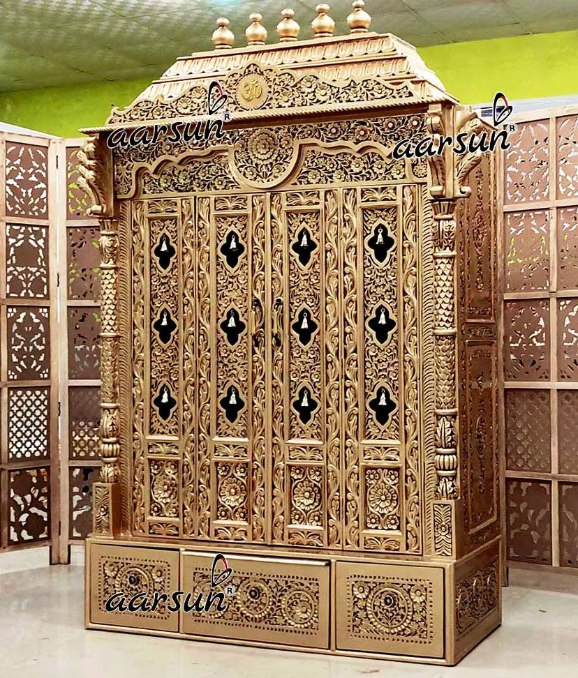 Antique Gold Bell Temple for Home YT-628 View 5