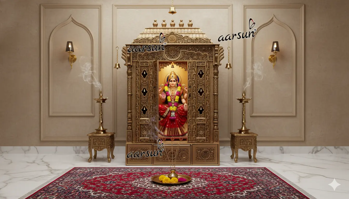 Antique Gold Bell Temple for Home YT-628