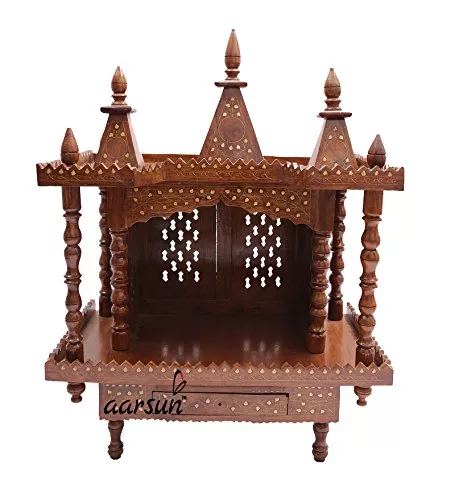 Brass Work Temple for Home MNDR-0174 View 7