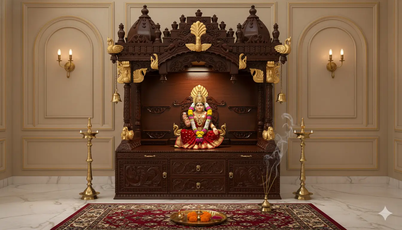 Designer Pooja Mandir for Home YT-707A