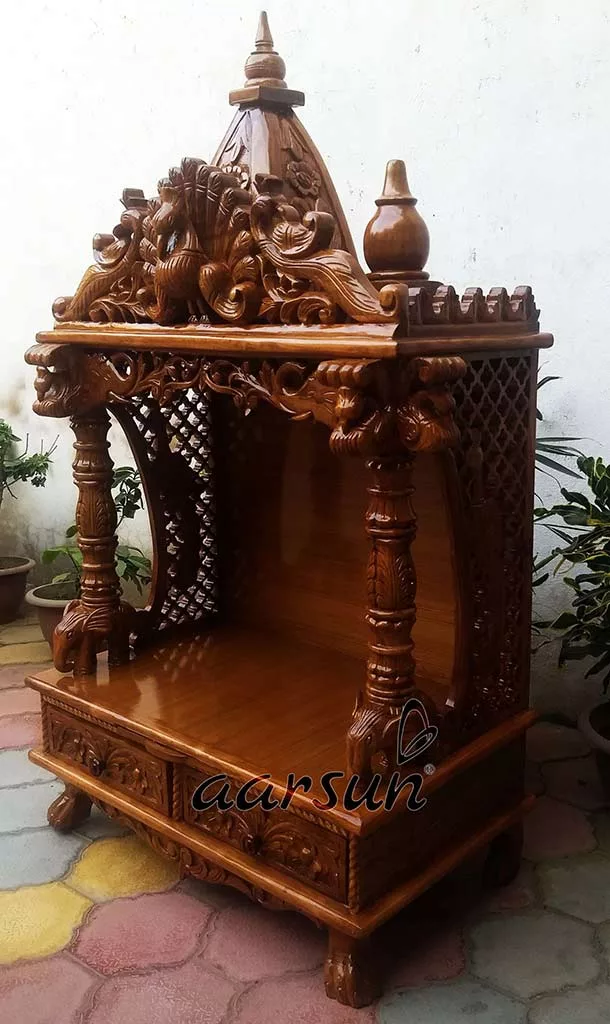 Exquisite Wooden Temple YT-121 View 3