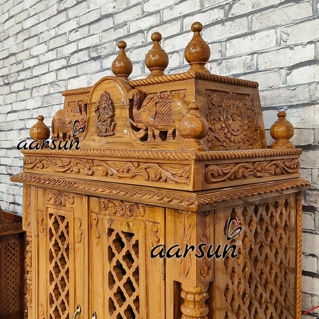 Favourite of Indians Handmade Pooja Mandir View 4