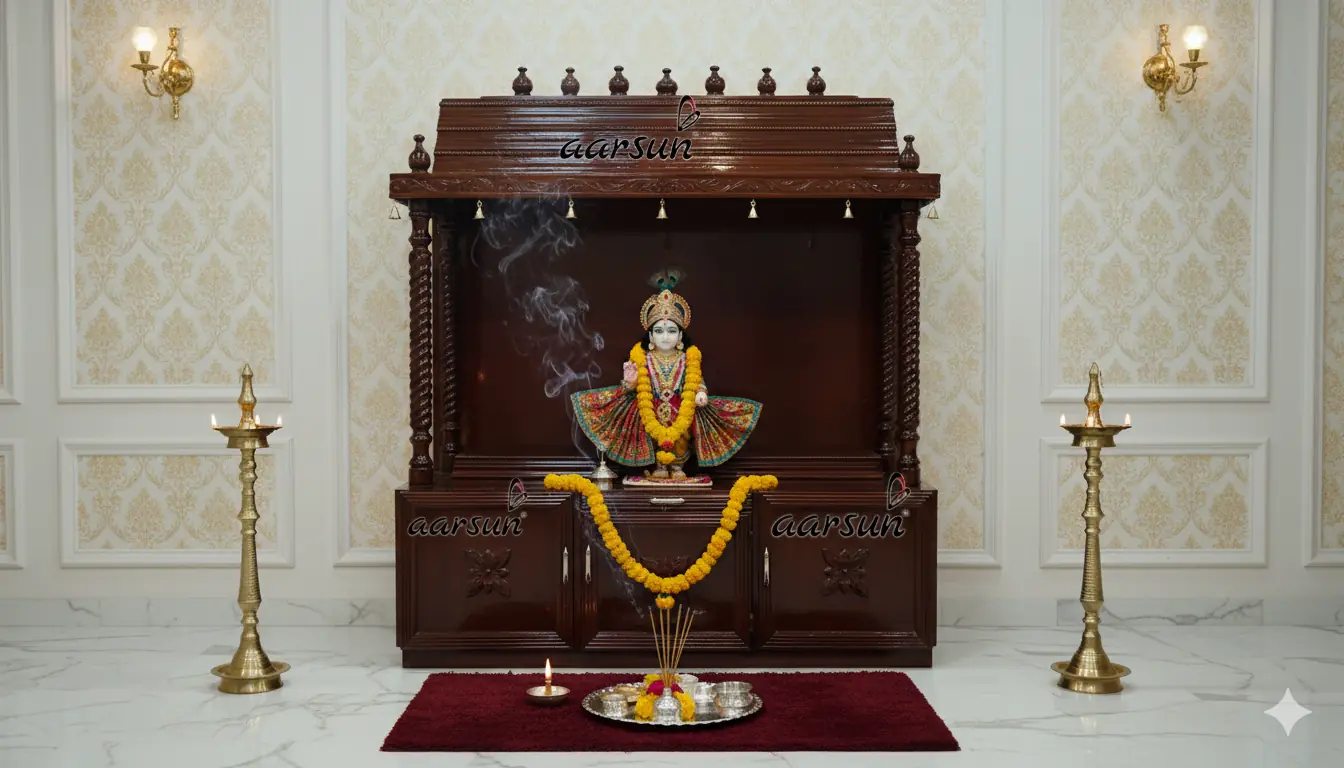 Folding Temple in Teak Wood | DIY Easy Assembly YT-399