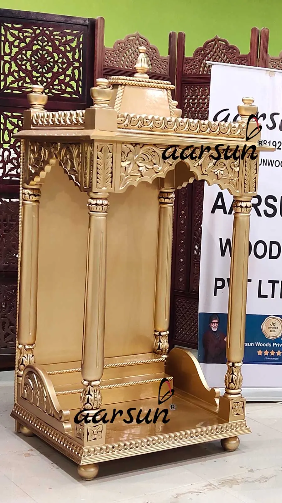 Fully Customized Home Temple Design YT-555 View 2