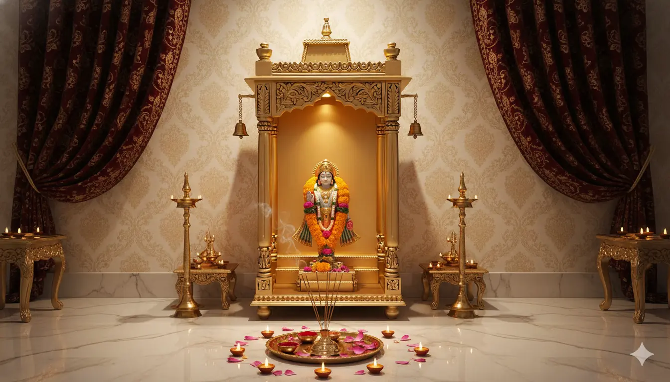 Fully Customized Home Temple Design YT-555