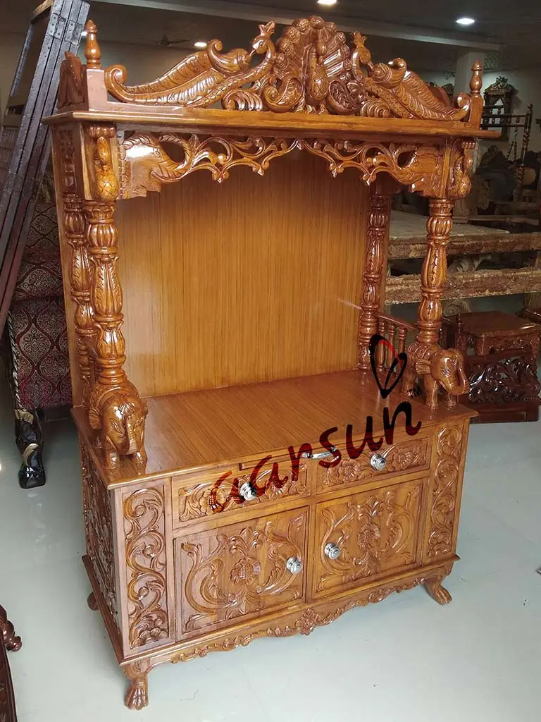 Hindu Pooja Mandir for Home YT-102 View 2