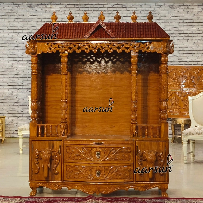 Latest Mandir Design for home - YT1096 View 3