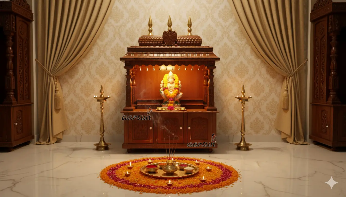 Handmade South India Temple Design for Home MNDR-0067