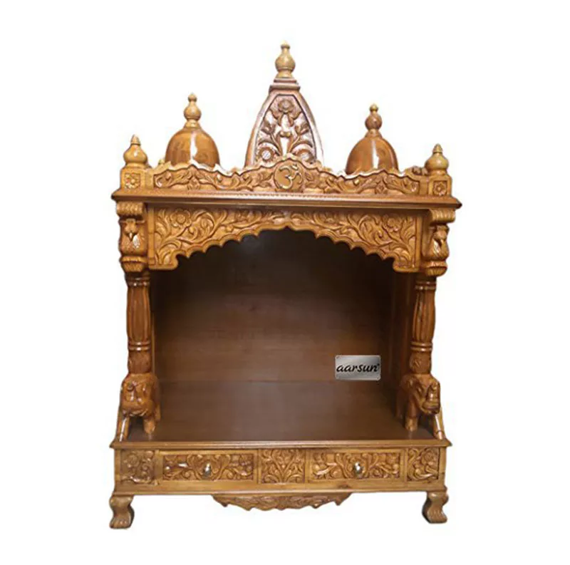 Handmade Wooden Mandap MNDR-0037 View 2