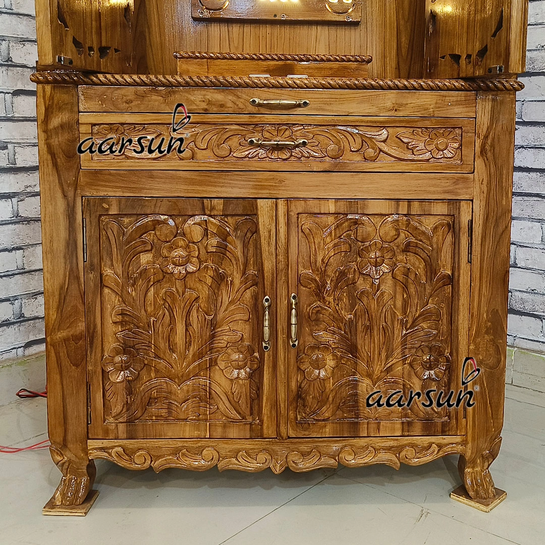 Kalash With LED Light Puja Mandir View 3