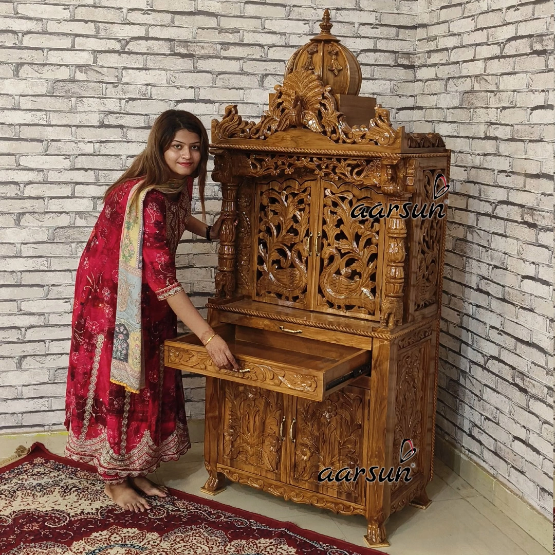 Kalash With LED Light Puja Mandir View 5