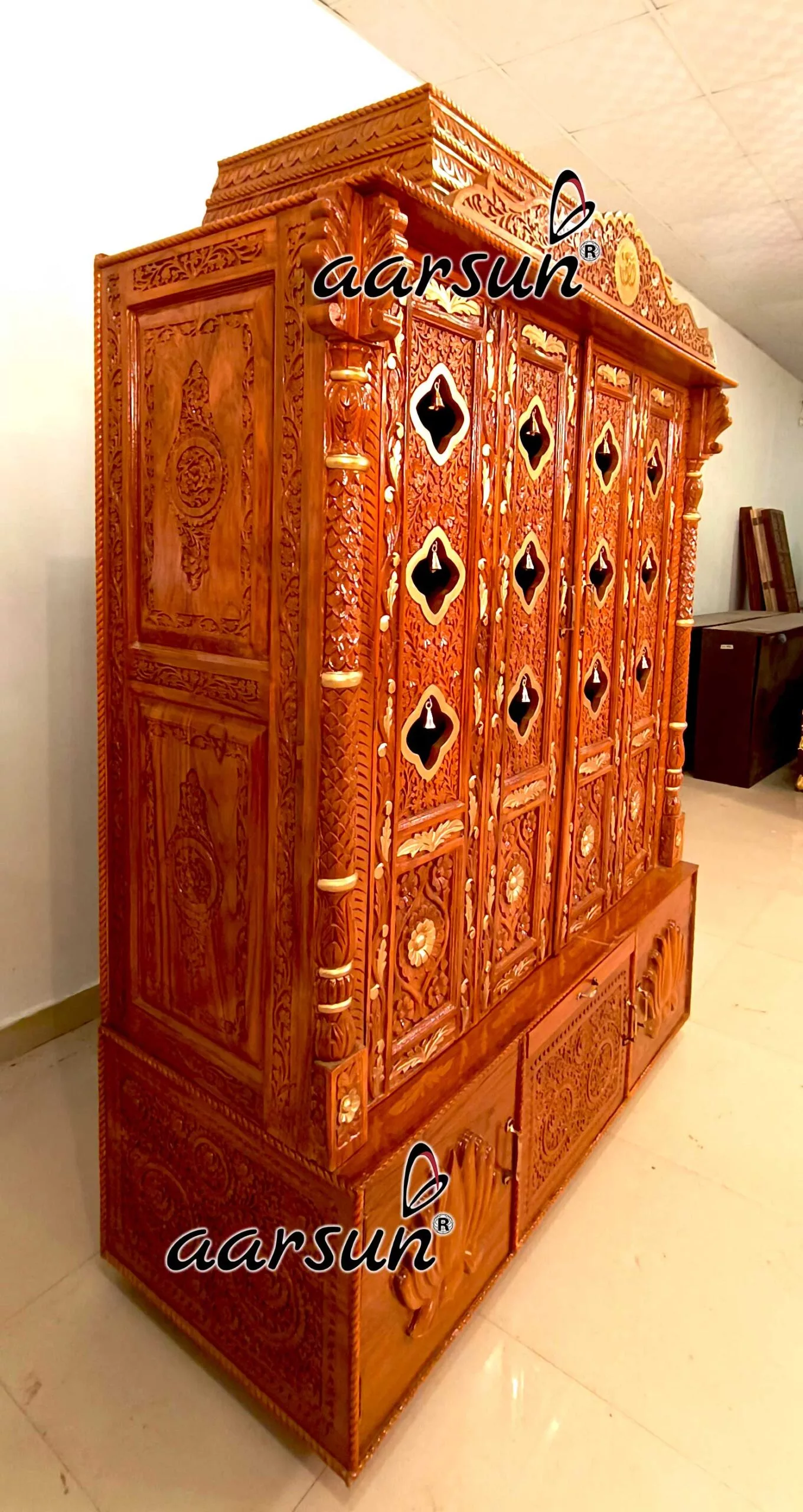 Pooja Mandap Top design for home - 666 View 3