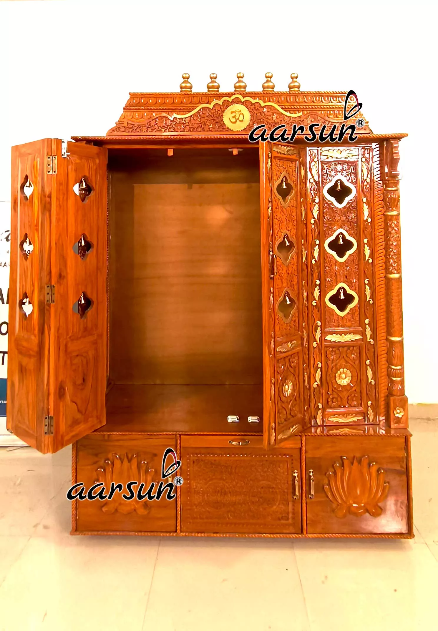 Pooja Mandap Top design for home - 666 View 4