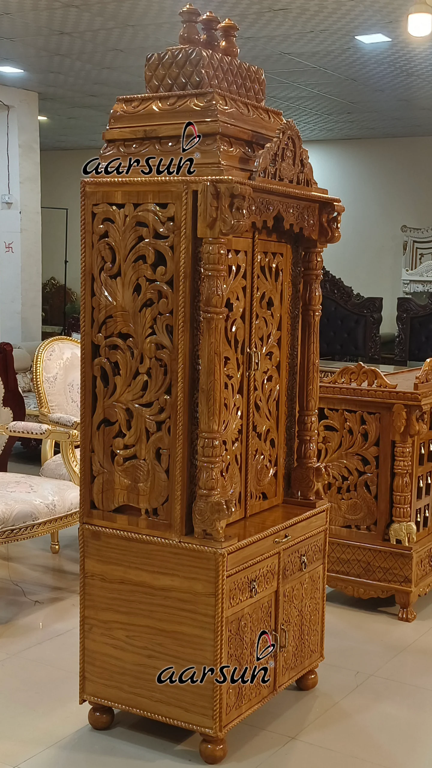 Latest Home Temple Design View 2