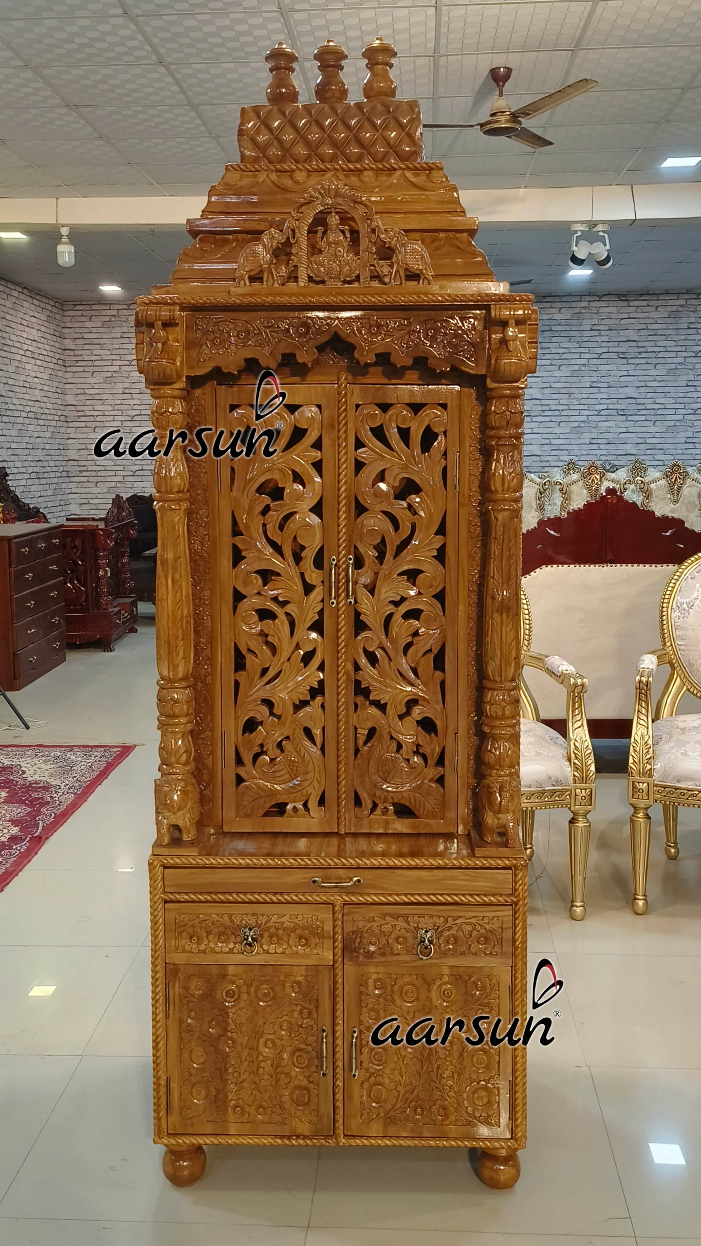 Latest Home Temple Design View 4