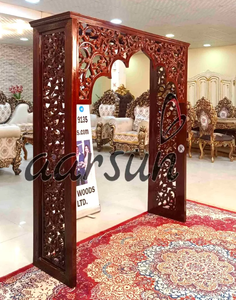 Modern Home Mandir Design View 3