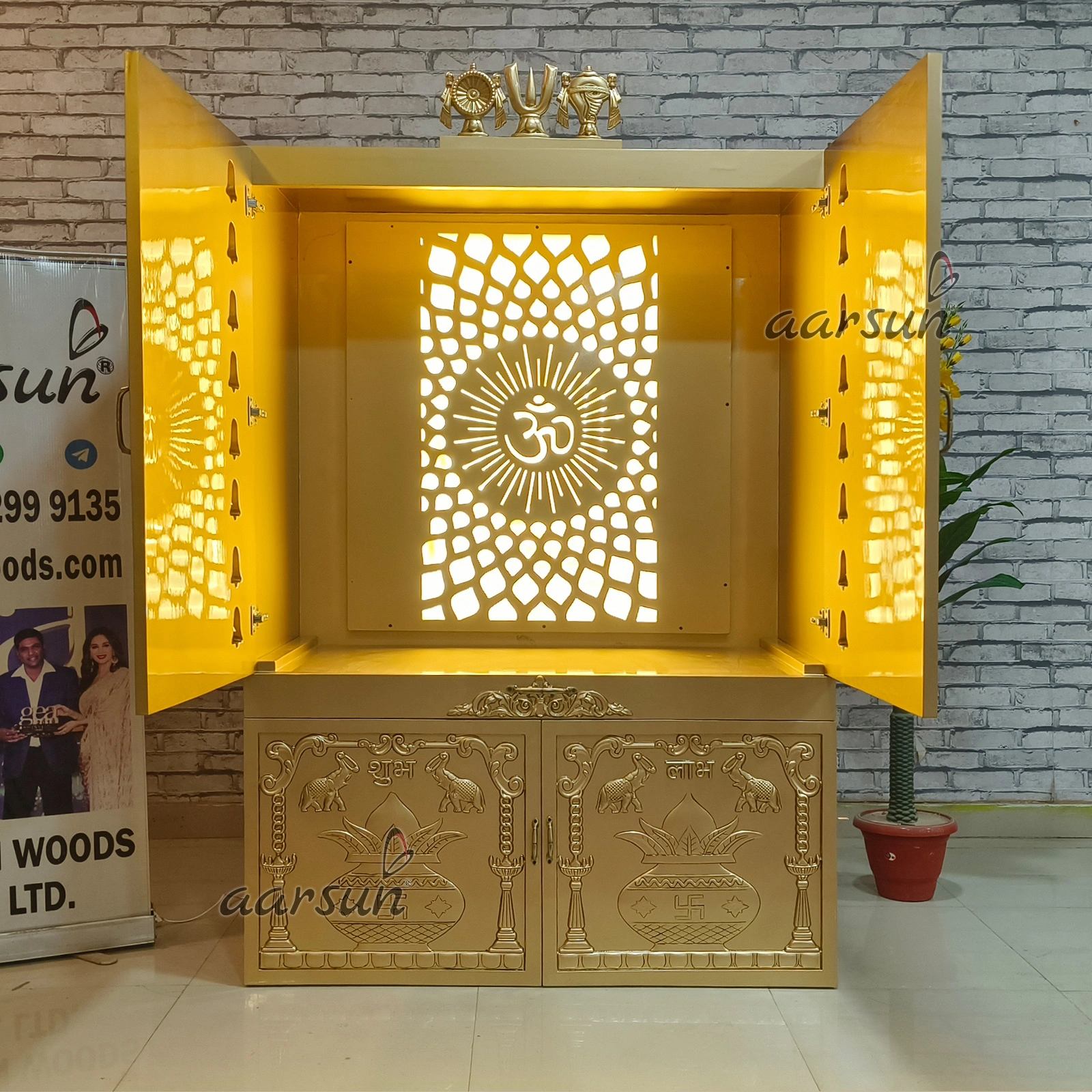 MODERN LED TEMPLE DESIGN View 2