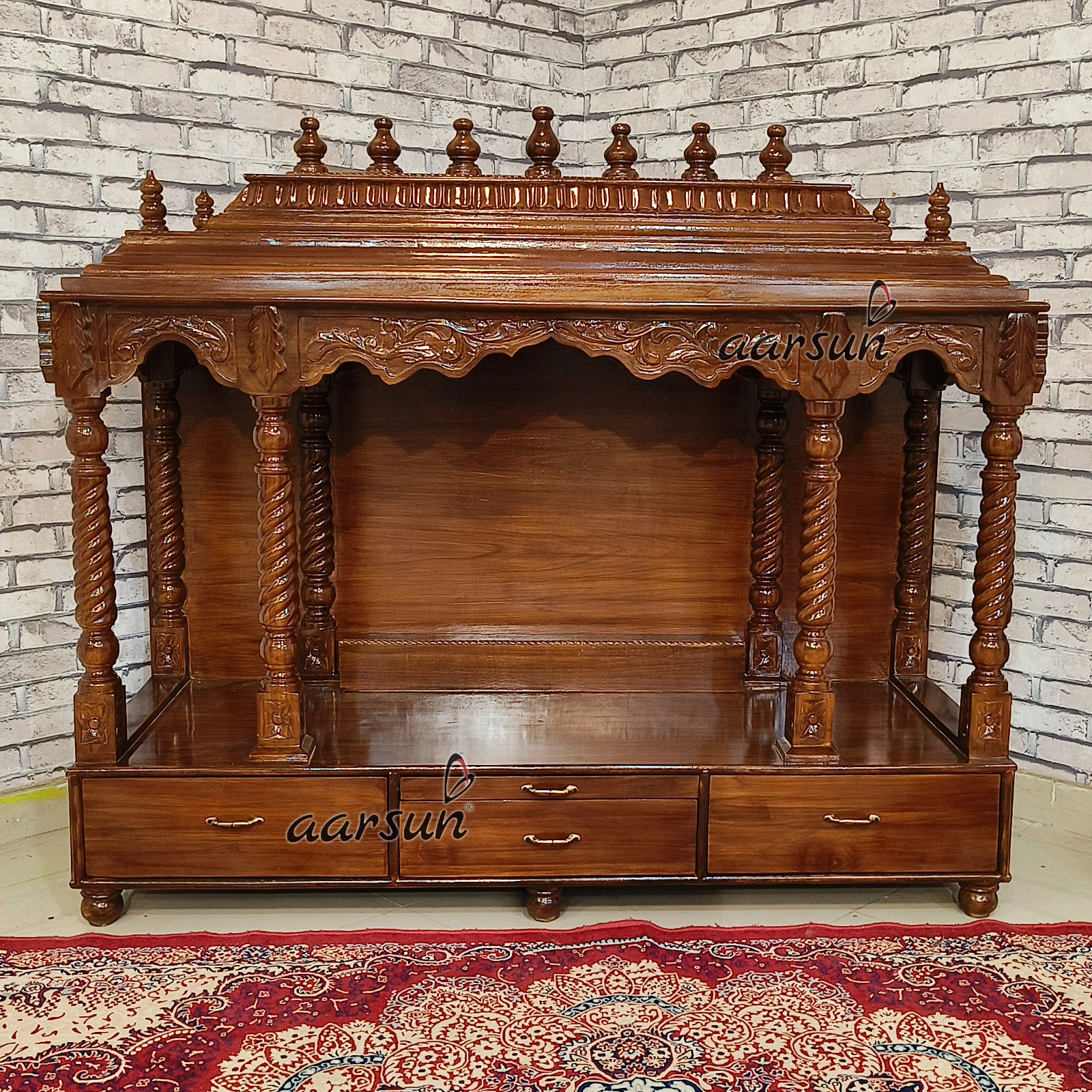 Most Popular Modern Puja Mandir View 6