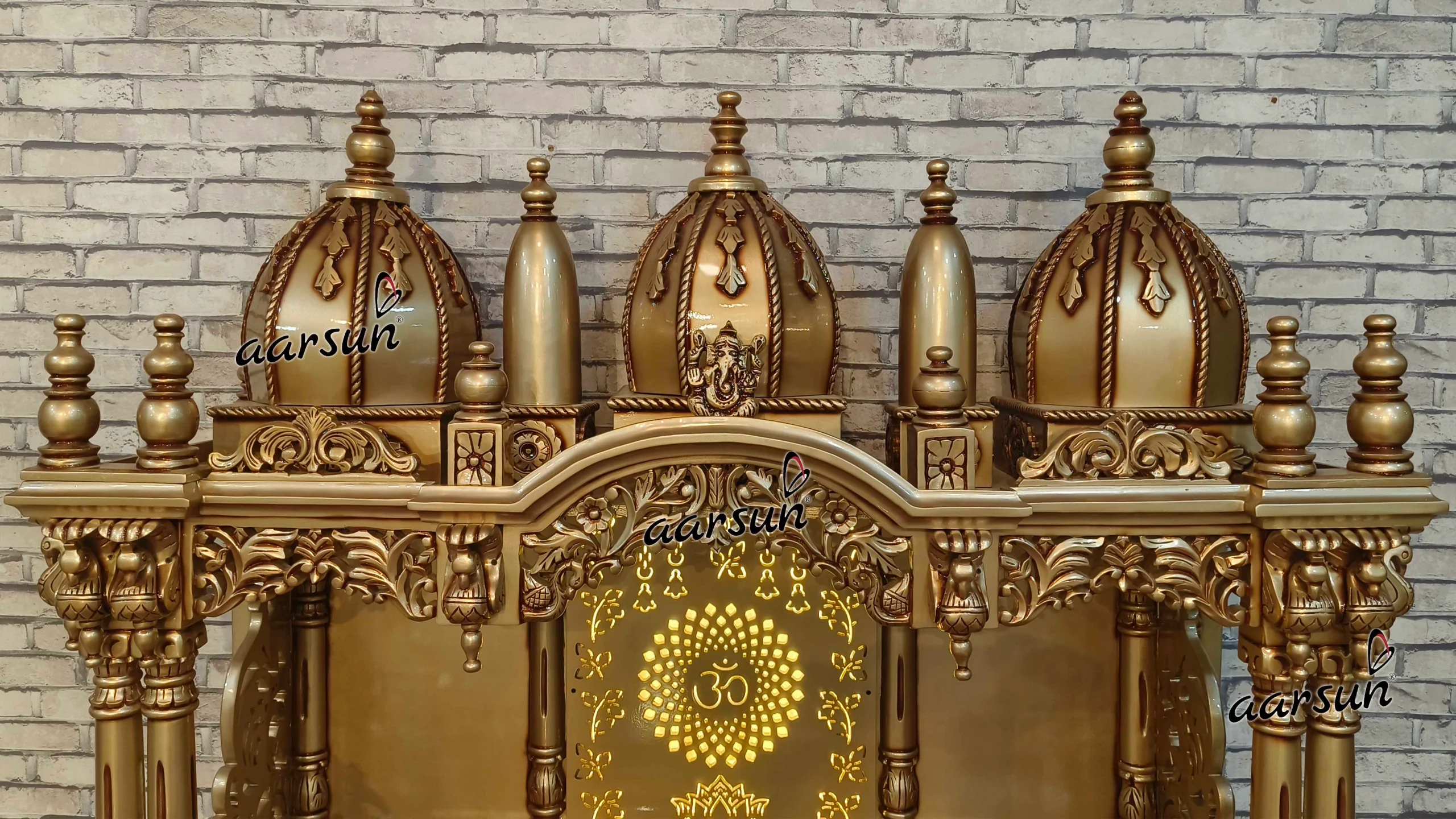 Wooden Designer Temple for Modern Homes View 6