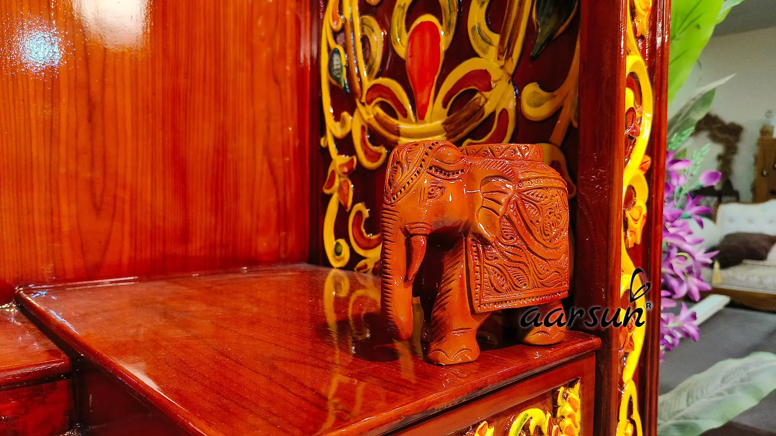 Rajasthani Wooden Home Temple Design NT-041 View 5