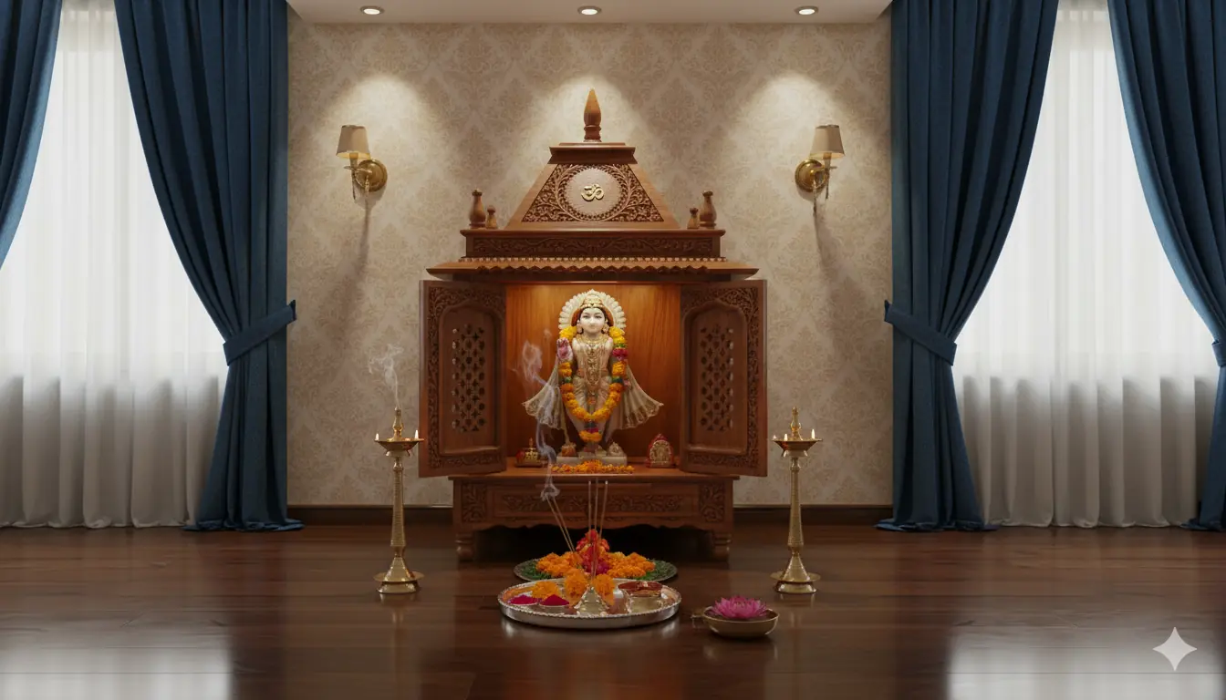 Sheesham Pooja Mandir MNDR-0040