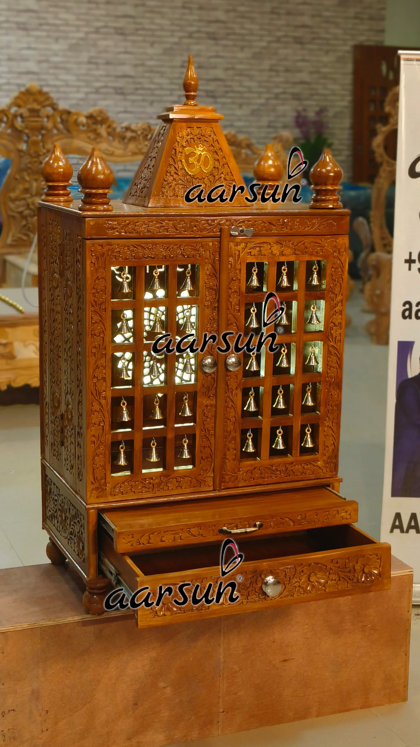 Small Temple With LED light View 5