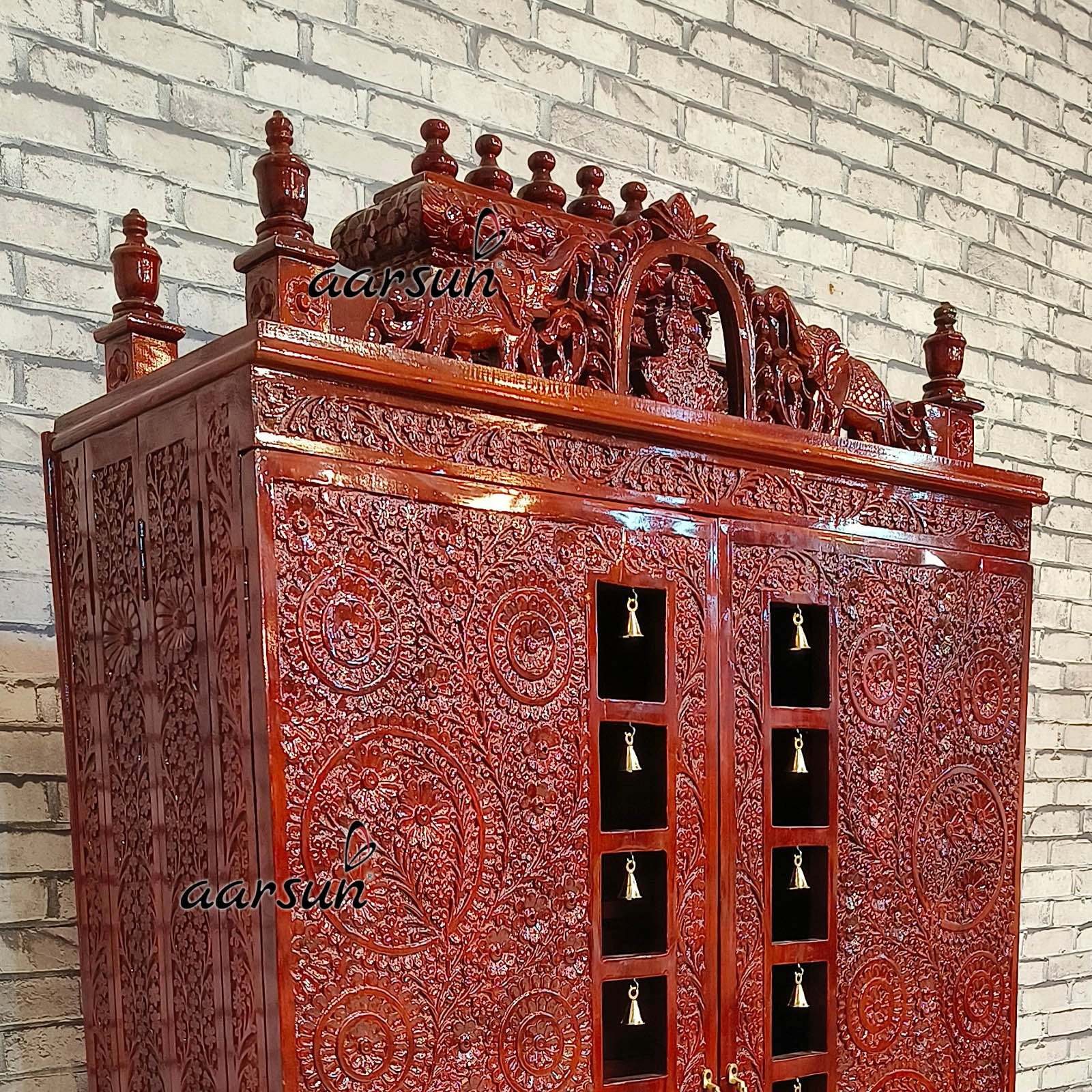 South Gopuram Style Design - Heavy Top with fine Carving View 5