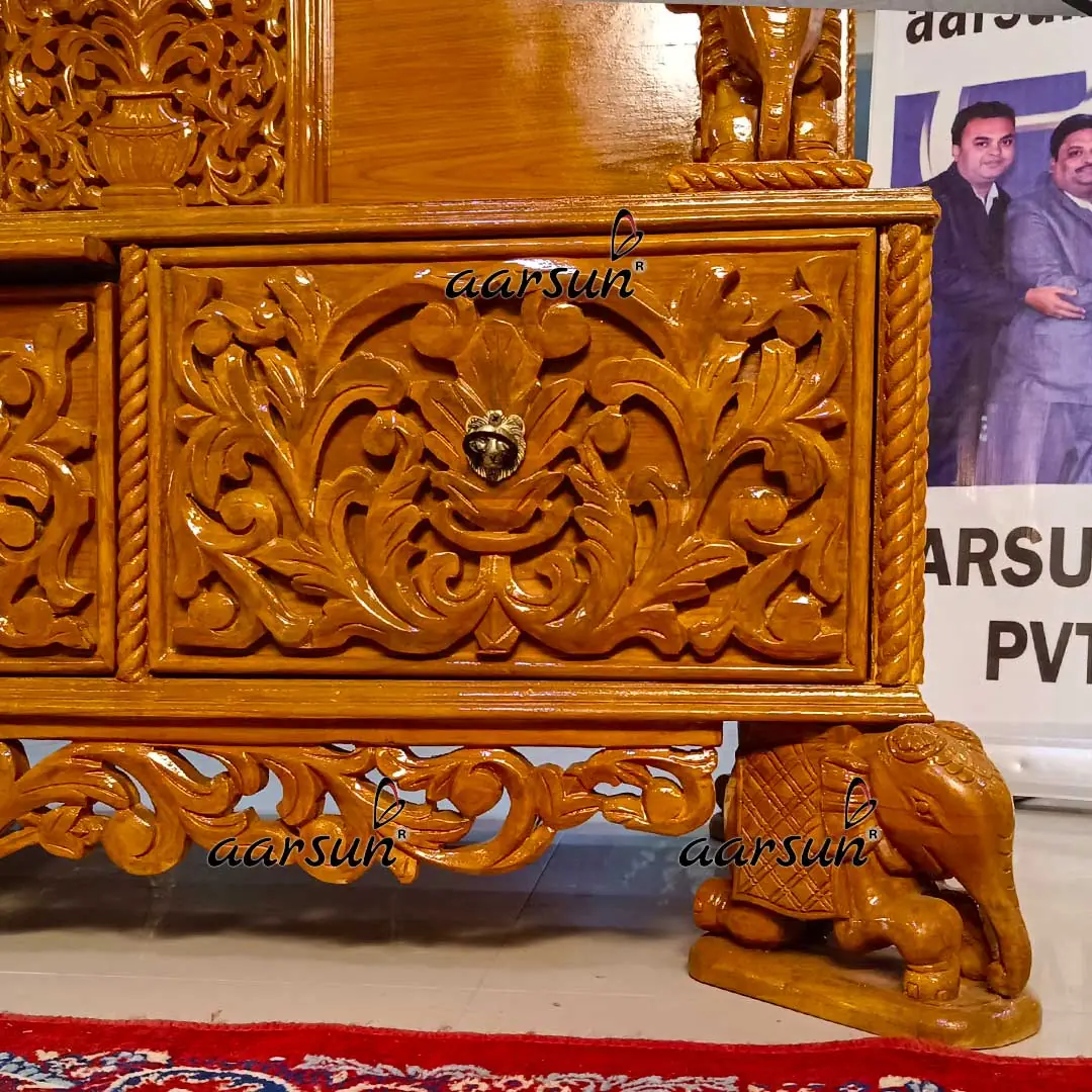 Hindu Temple Design for Home Mandir - 783 View 4