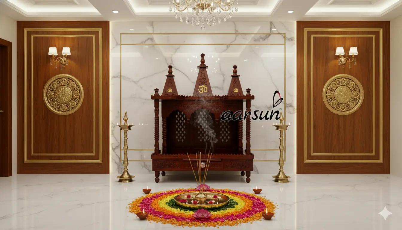 Small Home Temple Fully Folding Design 175W View 3