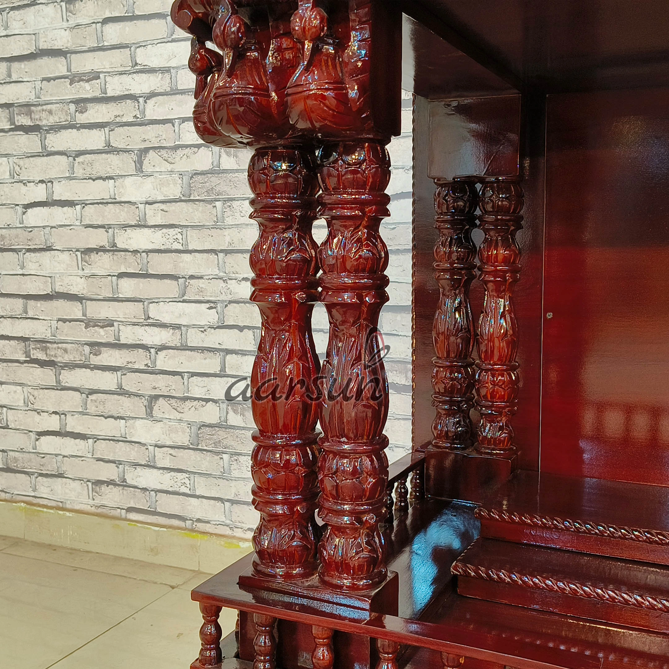 Traditional South Style Gopuram Temple With LED Light View 9