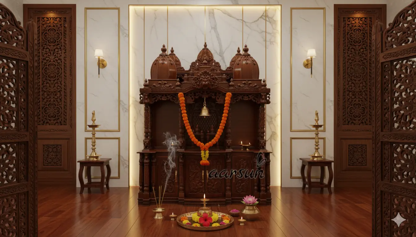 Wooden Hand Crafted Temple