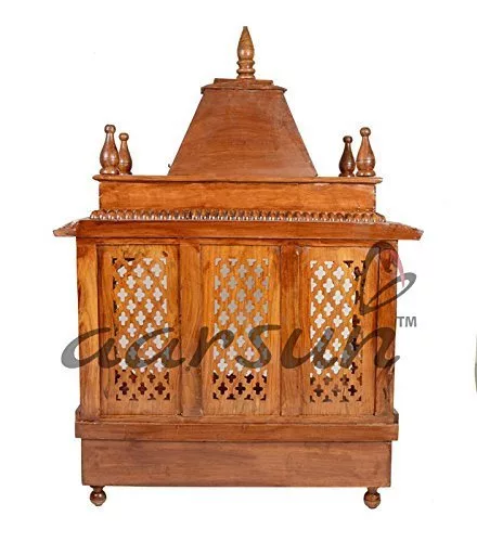Wooden Home Puja Temple MNDR-0051 View 6
