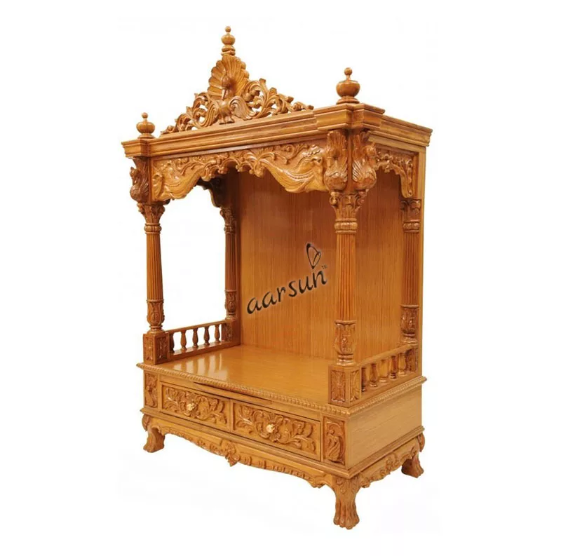 Wooden Mantap in Sagwan / Teak SMNDR-6766 View 2