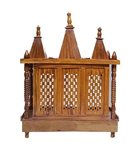 Wooden Pooja Mandir - Fully Folding MNDR-7255 View 3