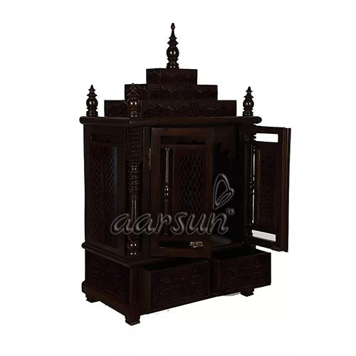Wooden Prayer Cabinet MNDR-0119 View 2