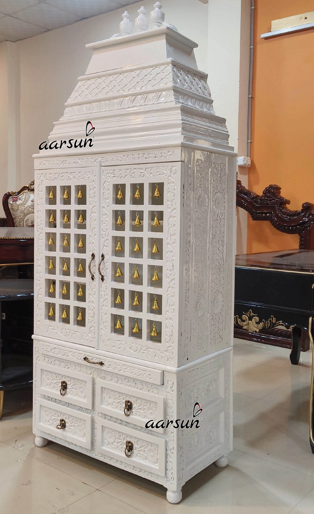 Wooden temple in Venkateswara South Indian temple design View 3