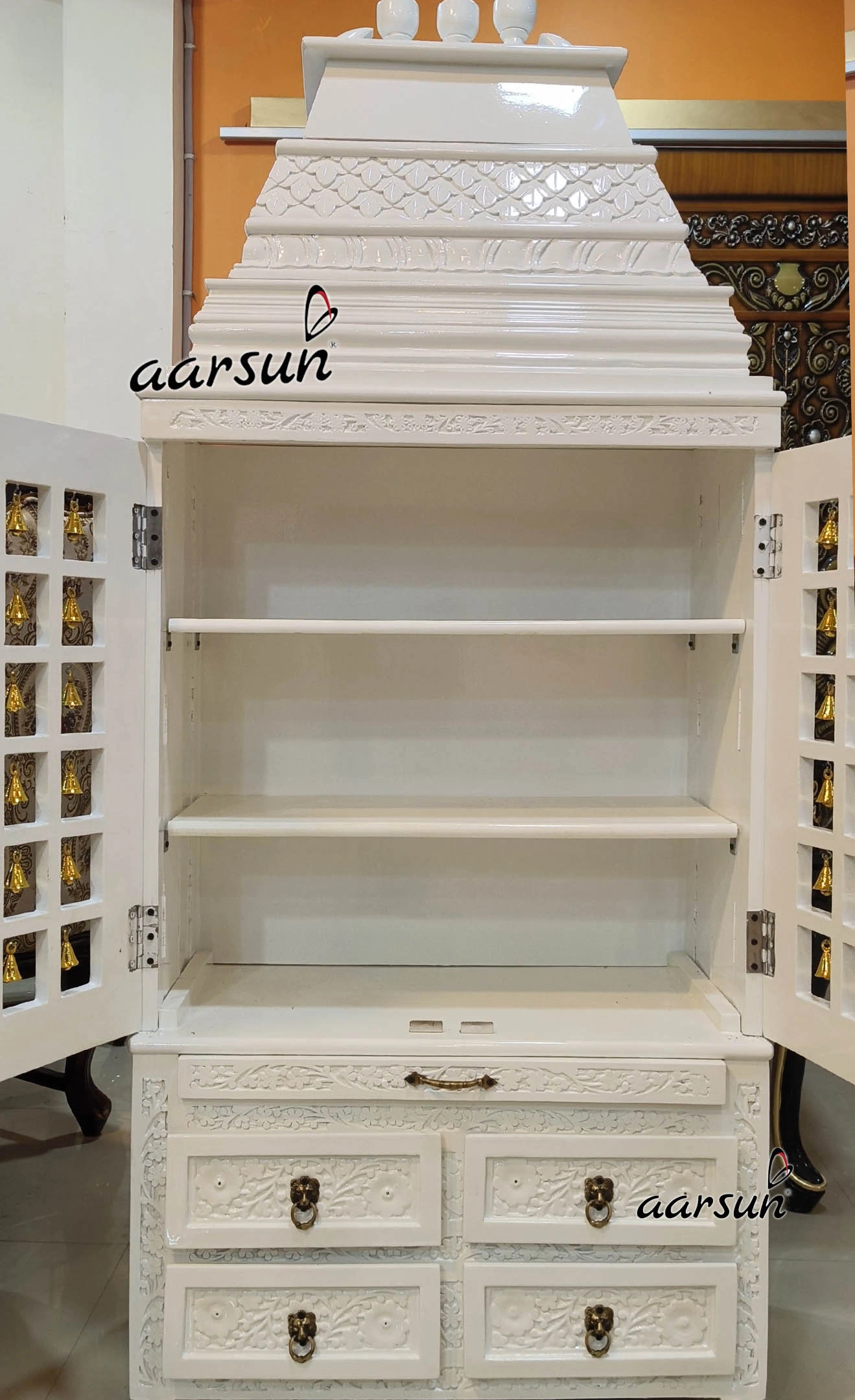 Wooden temple in Venkateswara South Indian temple design View 4